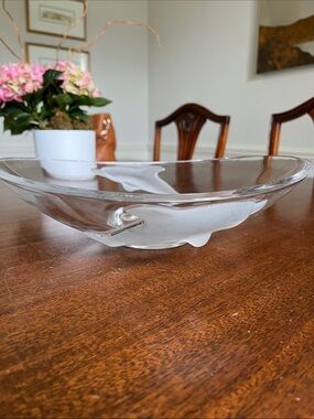 Nachtmann Crystal Oval Bowl